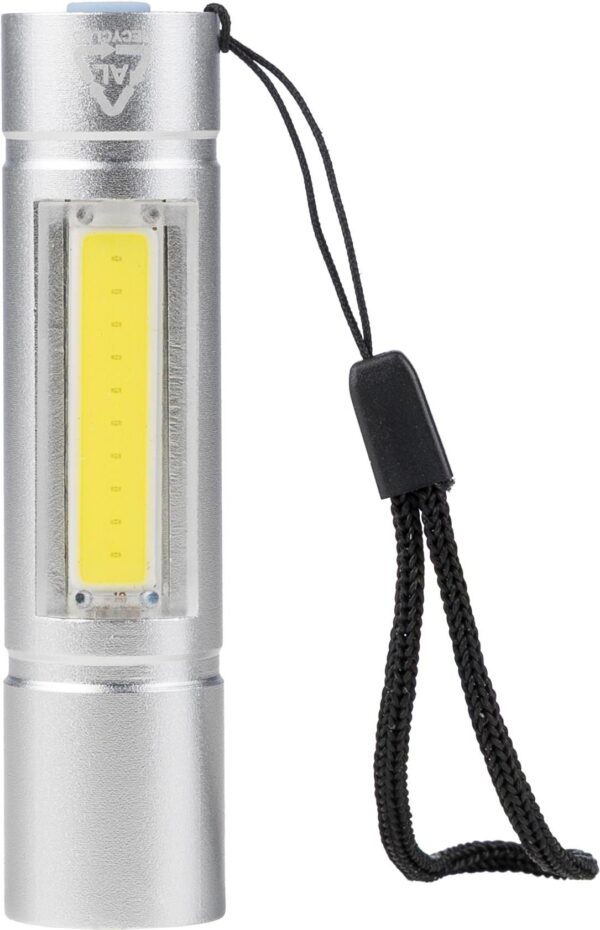 Recycled aluminium COB flashlight Sami