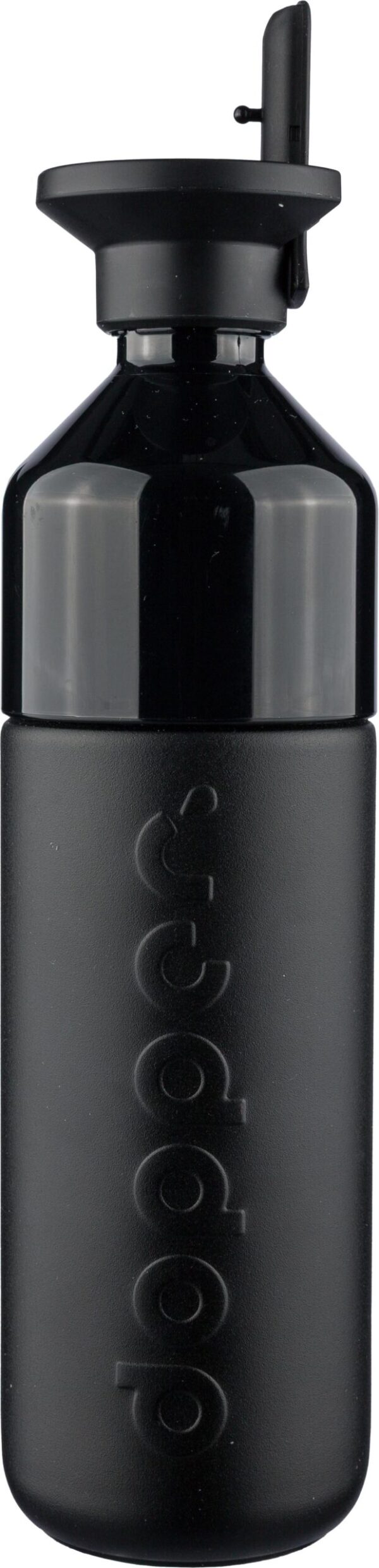 impr_1439206 Dopper Black insulated (580 ml) + Flip Straw