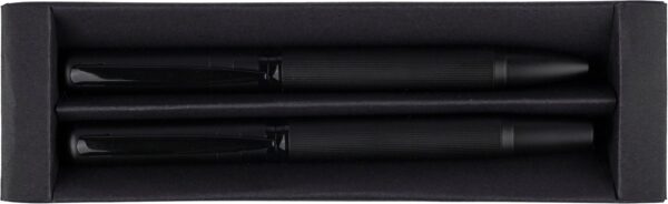 impr_1439219 Metal and ecobrass pen set Adel
