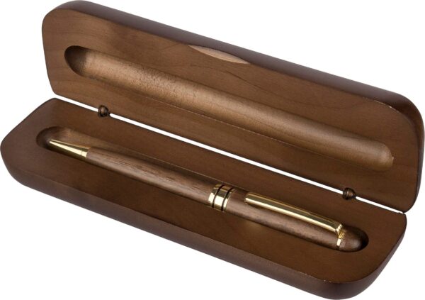 Walnut wooden twist ballpen Noa