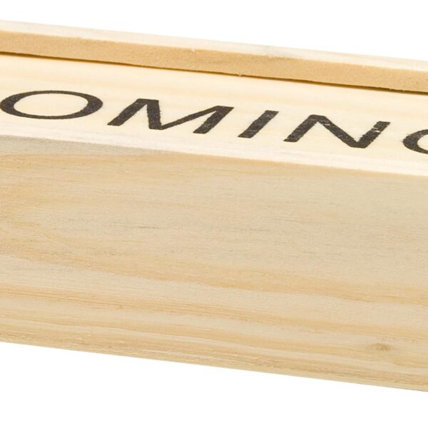 Wooden box with domino game Enid 2.0