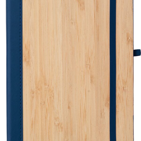 PU and bamboo notebook Dorita