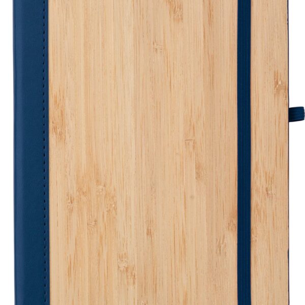 PU and bamboo notebook Dorita