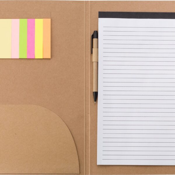 Cardboard memo folder Charlie