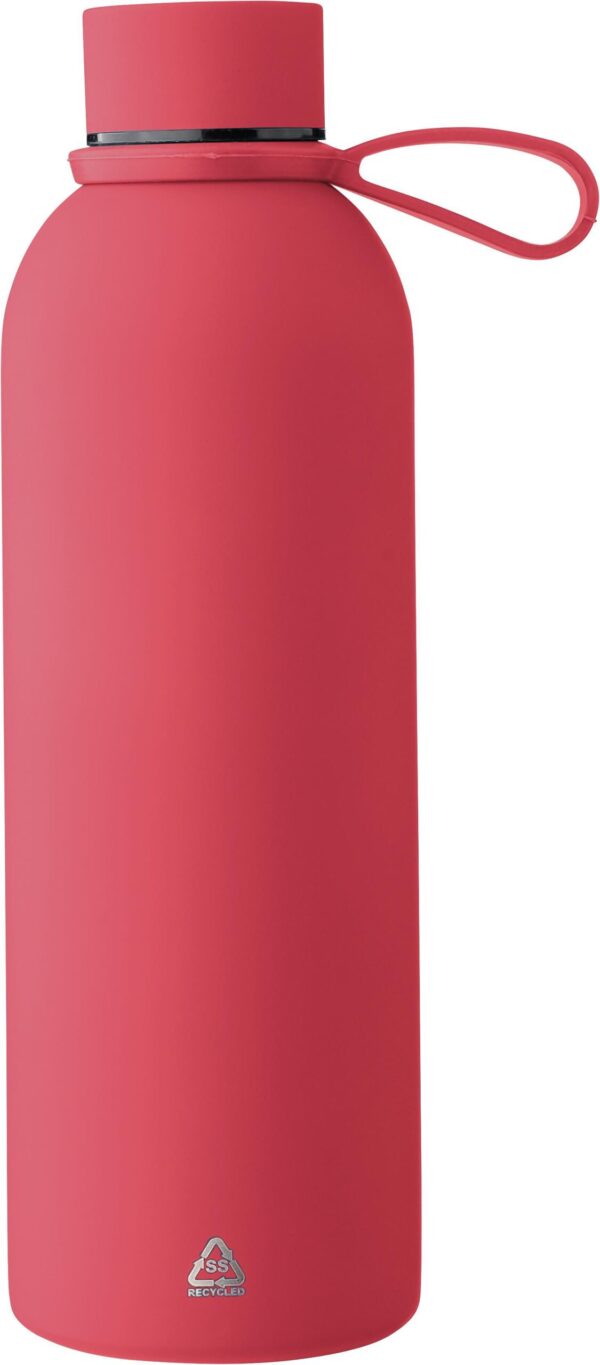 impr_1509421 Recycled stainless steel double-walled drinking bottle (500 ml) Sena