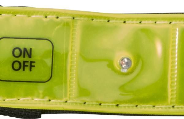 Nylon (500D) and PVC reflective strap with lights Anni