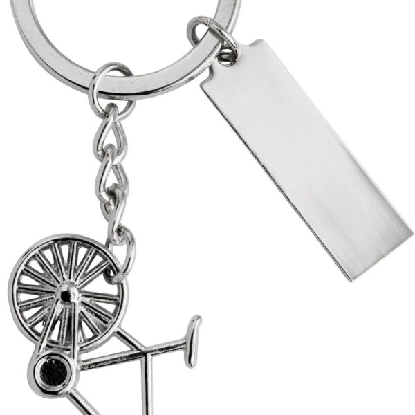 impr_925340 Nickel plated key holder Sullivan