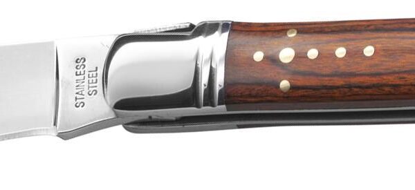 Steel and wood pocket knife Lisandro
