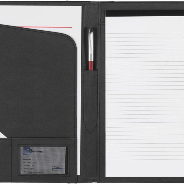 Bonded leather folder Frederick