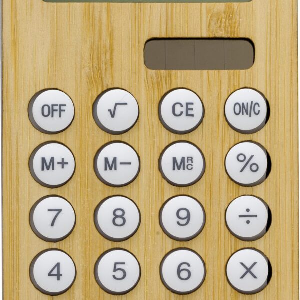 Bamboo calculator Thomas