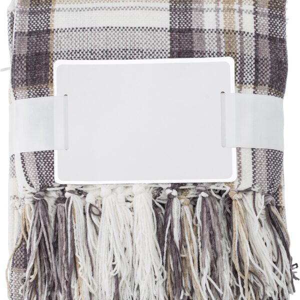 Polyester chenille (285 gr/m²) blanket Ayana