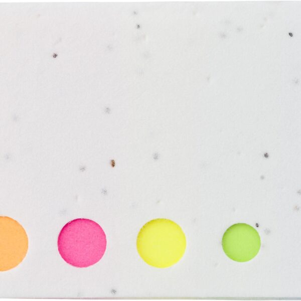 Paper sticky notes seed paper Natalja