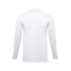 THC BERN WH II. Men's long-sleeved 100% cotton piqué polo shirt with removable label