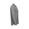 THC BERN II. Men's long-sleeved 100% cotton piqué polo shirt with removable label
