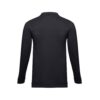 THC BERN II. Men's long-sleeved 100% cotton piqué polo shirt with removable label
