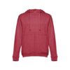 11179_set THC AMSTERDAM II. Men's hoodie in cotton and polyester with full zip