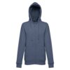 THC AMSTERDAM WOMEN II. Women's hoodie in cotton and polyester with full zip