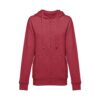 THC AMSTERDAM WOMEN II. Women's hoodie in cotton and polyester with full zip