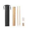 11195_set POCKETY. Writing set supplied in a non-woven pouch