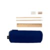 11196_104 NOMAD. Multi-purpose case in recycled felt (100% rPET) with ruler, pencils, rubber and sharpener