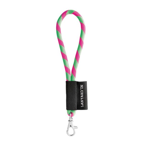 14001_367 SET Lanyard NAUTIC Short (Ø 5 mm) with Hook Trigger Snap 9 mm