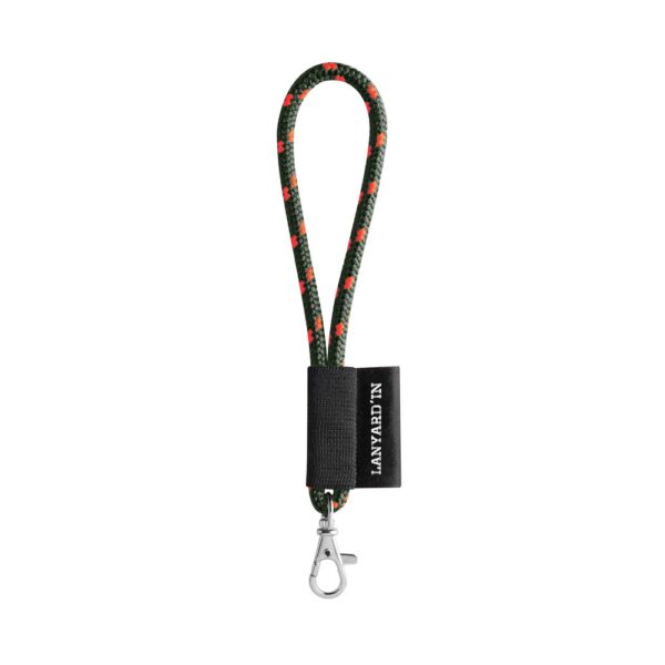 14001_379 SET Lanyard NAUTIC Short (Ø 5 mm) with Hook Trigger Snap 9 mm