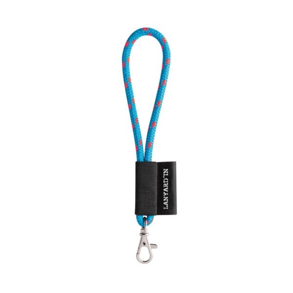 14001_390 SET Lanyard NAUTIC Short (Ø 5 mm) with Hook Trigger Snap 9 mm