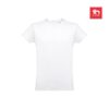 30101_set THC LUANDA WH. Men's tubular cotton T-shirt. White