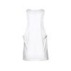 30121_106-b THC IBIZA WH. Men's split-sleeve cotton T-shirt with dropped armholes