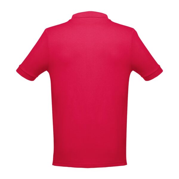 THC ADAM. Men's short-sleeved cotton polo shirt