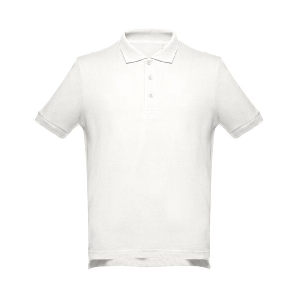 THC ADAM. Men's short-sleeved cotton polo shirt