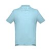 30131_124-a THC ADAM. Men's short-sleeved cotton polo shirt