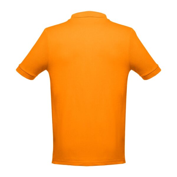 THC ADAM. Men's short-sleeved cotton polo shirt