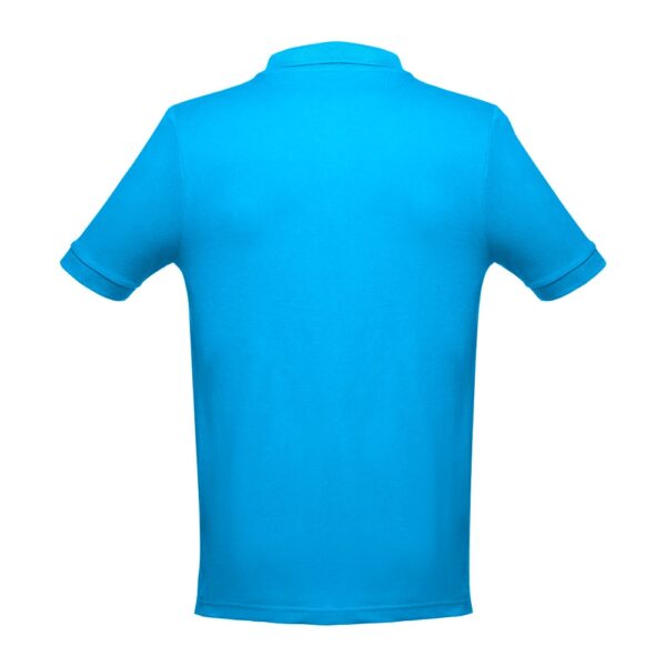 THC ADAM. Men's short-sleeved cotton polo shirt
