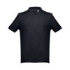 30131_184-a THC ADAM. Men's short-sleeved cotton polo shirt