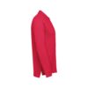 THC BERN. Men's long-sleeved 100% cotton piqué polo shirt with removable label