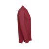 THC BERN. Men's long-sleeved 100% cotton piqué polo shirt with removable label