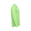 THC BERN. Men's long-sleeved 100% cotton piqué polo shirt with removable label