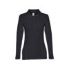30145_184-a THC BERN WOMEN. Women's long sleeve polo shirt