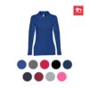 30145_a THC BERN WOMEN. Women's long sleeve polo shirt