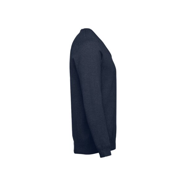 THC MILAN. Men's V-neck pullover in cotton and polyamide