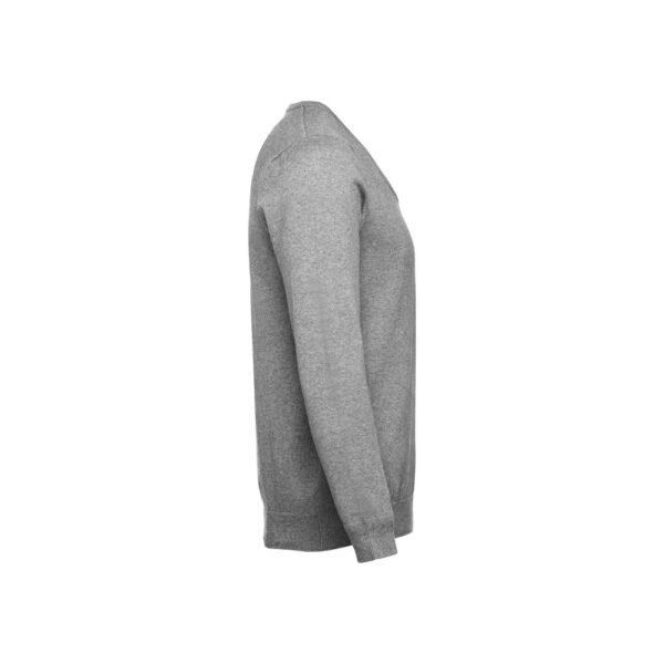 THC MILAN. Men's V-neck pullover in cotton and polyamide