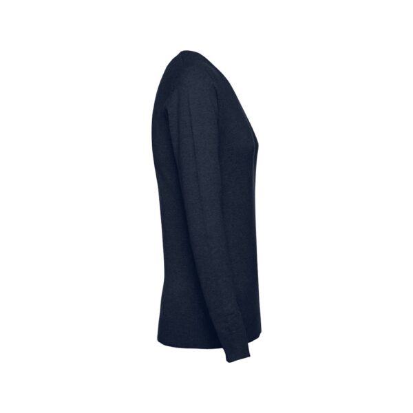 THC MILAN WOMEN. V-neck pullover for women in cotton and polyamide