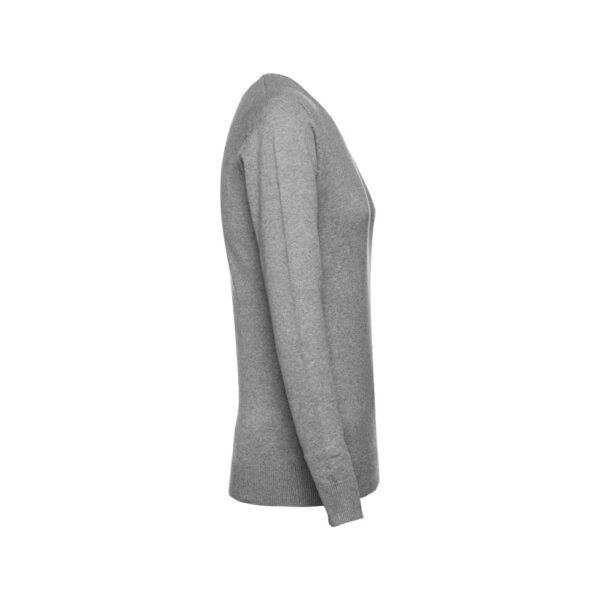 THC MILAN WOMEN. V-neck pullover for women in cotton and polyamide
