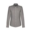 30154_113-a THC TOKYO WOMEN. Women's long-sleeved oxford shirt with pearl coloured buttons