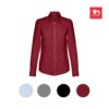 30154_a THC TOKYO WOMEN. Women's long-sleeved oxford shirt with pearl coloured buttons
