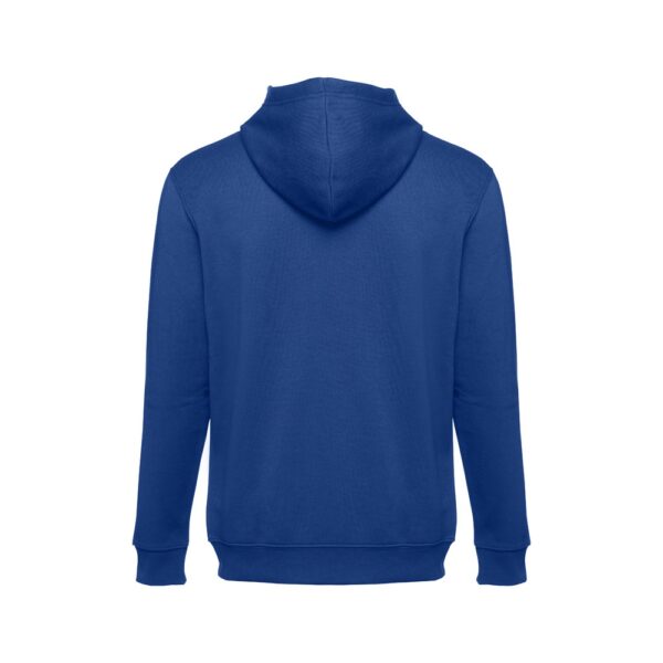 THC AMSTERDAM. Men's hoodie in cotton and polyester with full zip