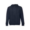30161_134 THC AMSTERDAM. Men's hoodie in cotton and polyester with full zip