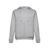 30161_183 THC AMSTERDAM. Men's hoodie in cotton and polyester with full zip