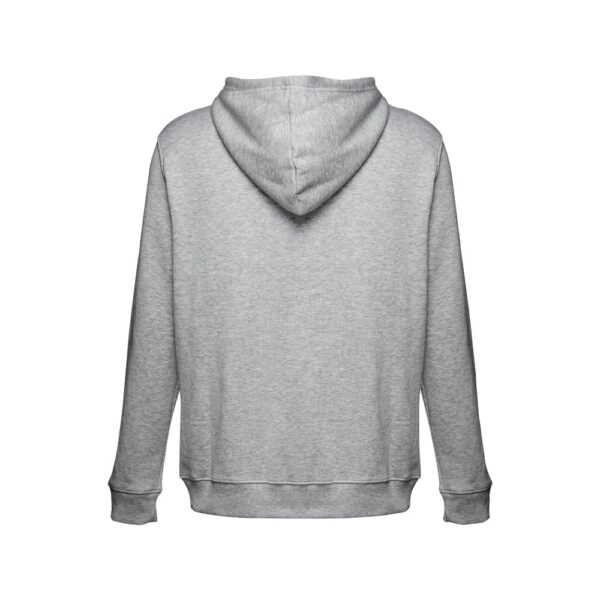 THC AMSTERDAM. Men's hoodie in cotton and polyester with full zip